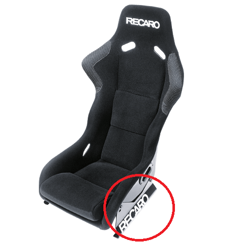 Recaro Steel Side Mount for Profi/Pro Racer (FIA Certified)