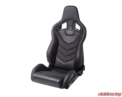 Recaro Sportster GT w/Sub-Hole Passenger Seat - Black Nardo/Black Nardo