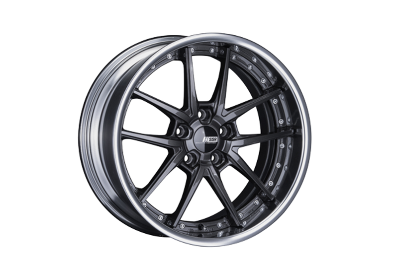 SSR Reiner Type-10 5x114.3 19x8.5 Offset 38 Dark Gunmetal