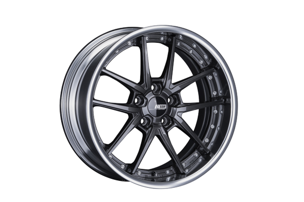 SSR Reiner Type-10 5x114.3 19x8.5 Offset 38 Dark Gunmetal