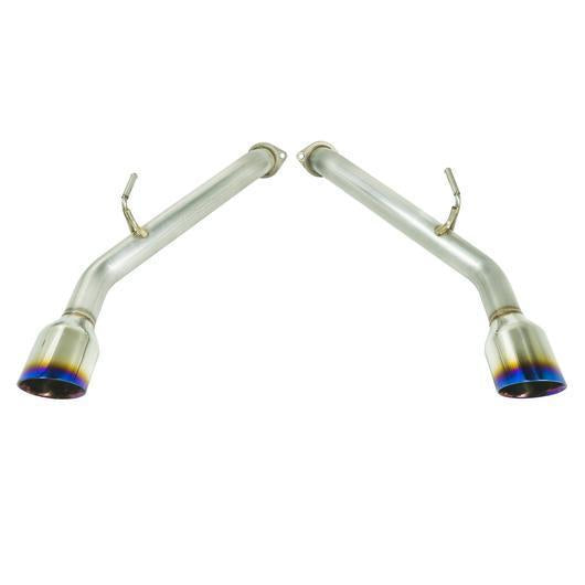 REMARK 14+ Infiniti Q50 Axleback Exhaust w/Mufflers - Stainless Double Wall Tip