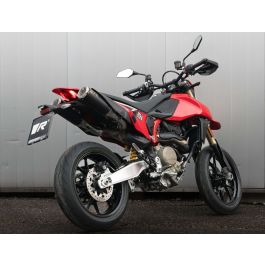 Remus 2024+ Ducati Hypermotard 698 Mono/RVE BoostR Left/Right - Stainless Steel Black