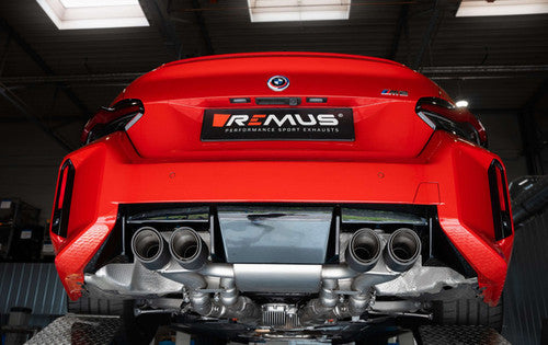 Remus 24+ CFMoto MT800 Explorer/Sport Exhaust - Stainless Steel Black