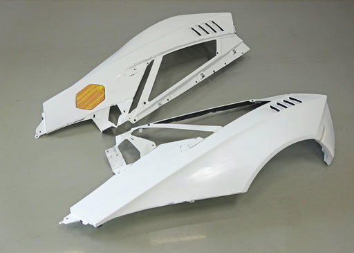 Aimgain GT Type II Wide Body Rear Wide Fenders (replacement type 70mm wide 2-piece) for Lamborghini Aventador