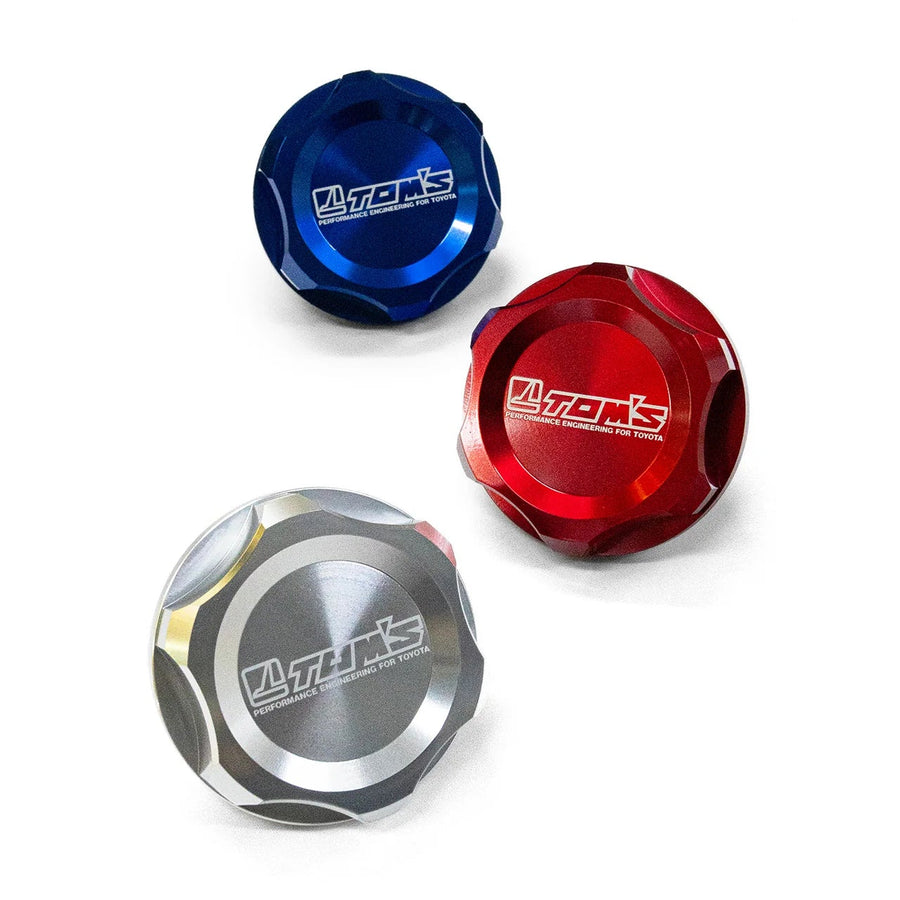 TOM'S Racing Twist-Lock spring oil filler cap heritage remake