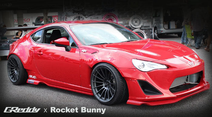 GReddy 2012+ Subaru BRZ/Scion FR-S Aero Side Skirts