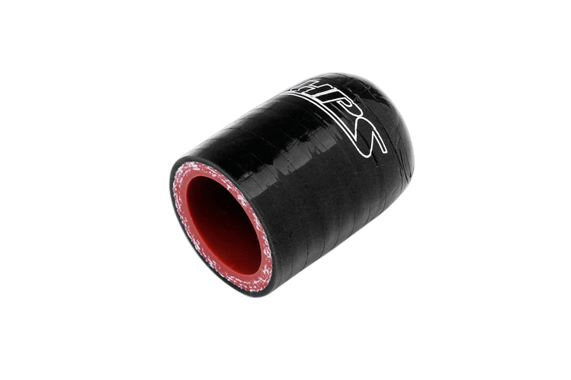 HPS 0.55" (14mm) Silicone Reinforced Cap 1-5/8" Long - Black (RSCC-055-BLK)