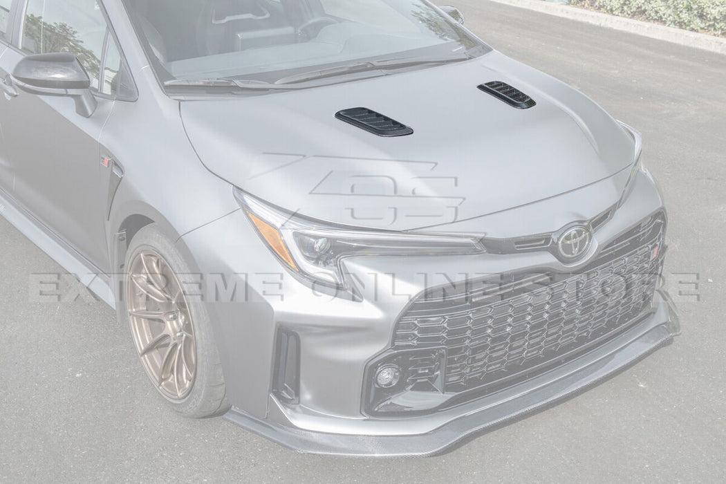 Seibon 23-24 Toyota GR Corolla Carbon Fiber Cooling Plate - Matte Finish