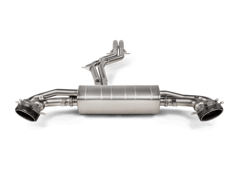 Akrapovic 2020+ Audi RS Q8 (M4) Carbon Fiber/Titanium Tip - Left
