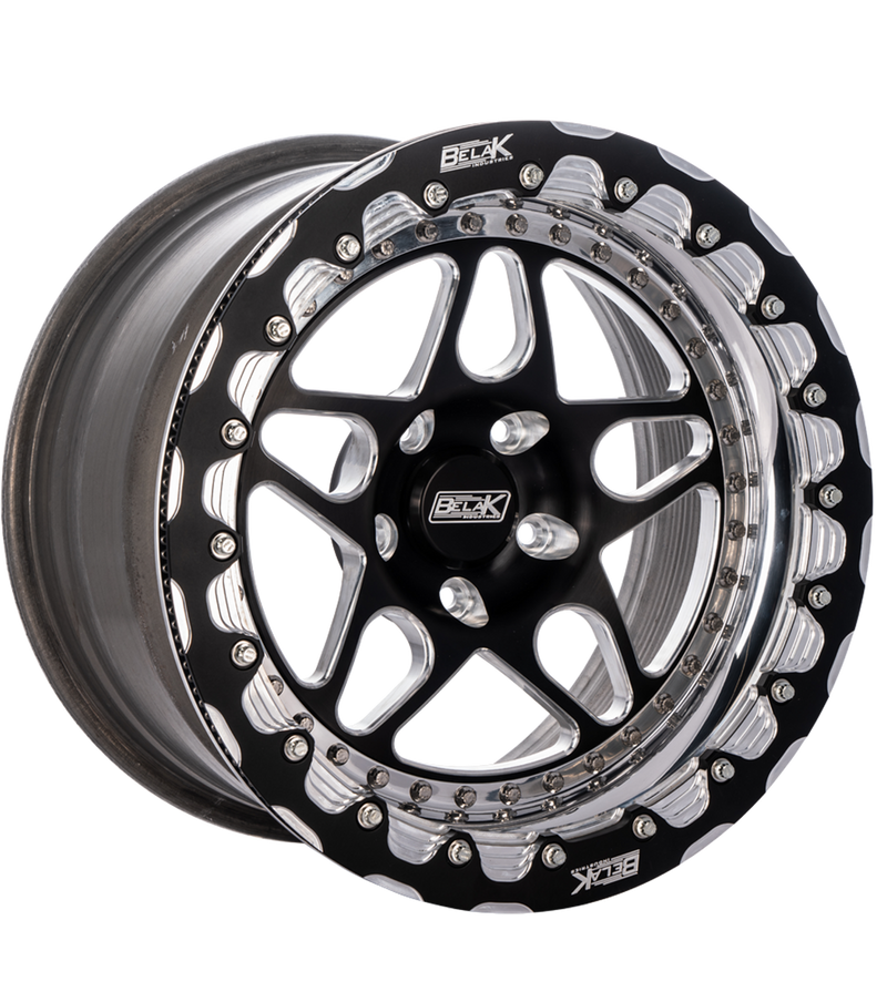 Belak 17x10.5 / 8.25in BS / 6x135mm BP / Low Pad / Series 5 - Single Beadlock Wheel