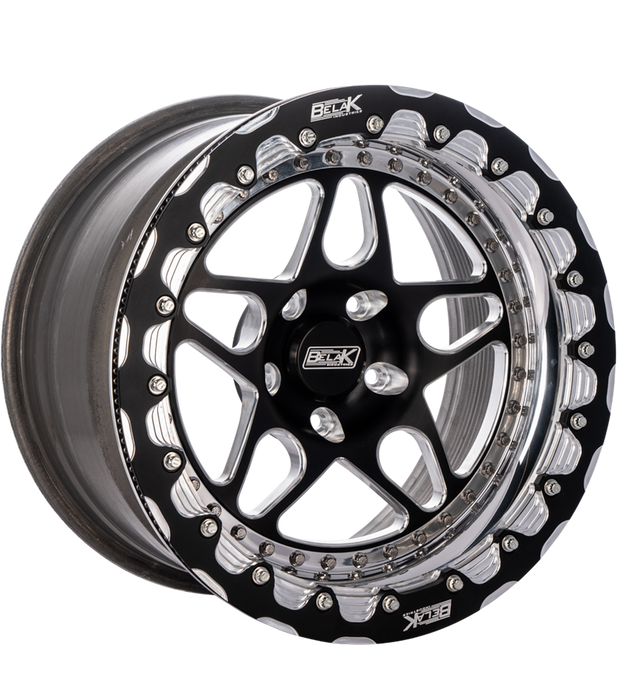 Belak 17x10.5 / 8.25in BS / 6x135mm BP / Low Pad / Series 5 - Single Beadlock Wheel
