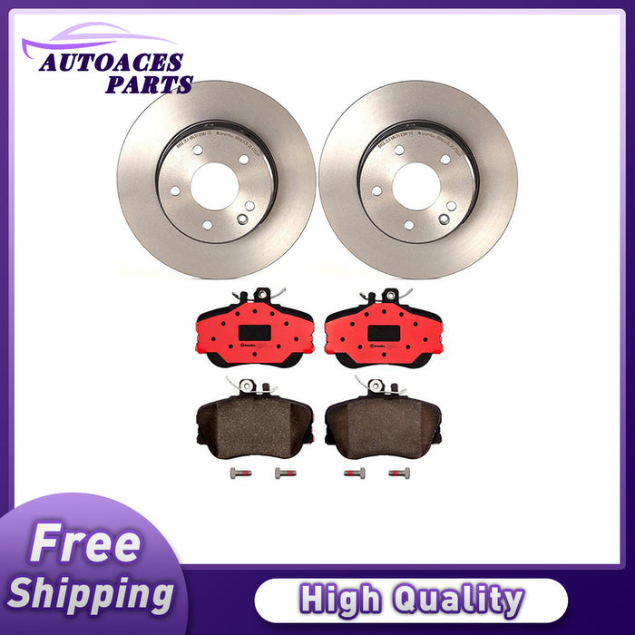 Brembo 97-98 Mercedes-Benz C230 1998-1997 Rear NAO Brake Pad