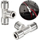 Air Lift Tee Fitting - 1/4in PTC x 1/4in PTC - Pack of 10