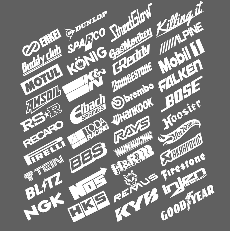 Sparco Sticker Pack - Variety