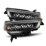 AlphaRex 2023+ Toyota Tacoma NOVA-Series LED Proj Headlights Black w/Actv Light & Seq. Sig + DRL