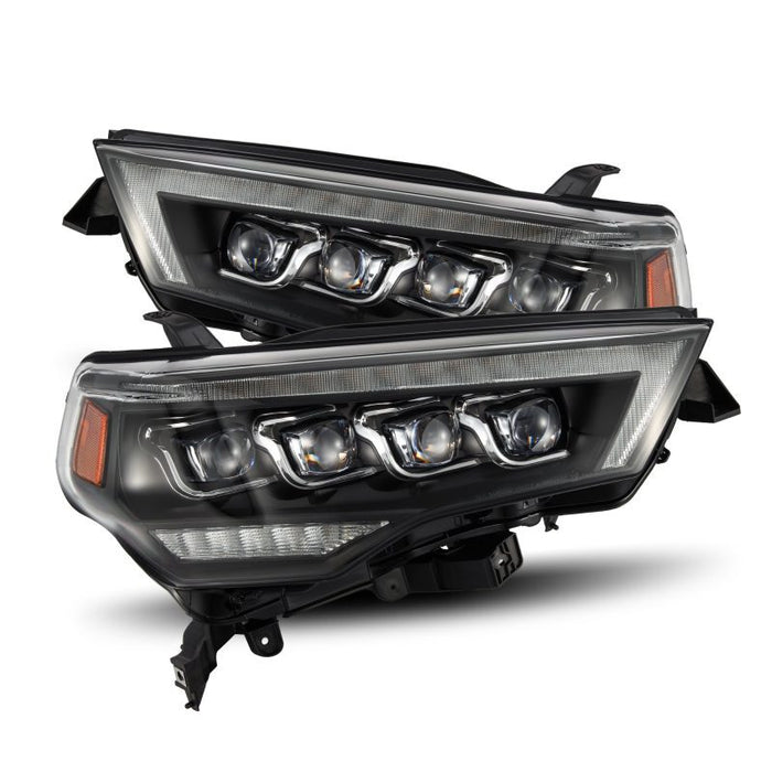 AlphaRex 2023+ Toyota Tacoma NOVA-Series LED Proj Headlights Black w/Actv Light & Seq. Sig + DRL