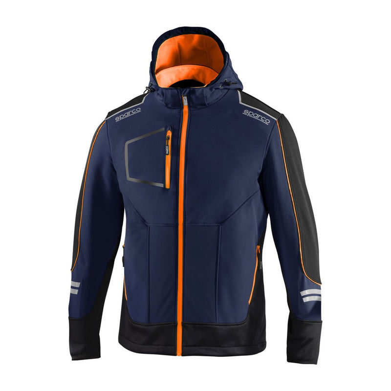 Sparco Jacket Softshell XXL Navy/Black