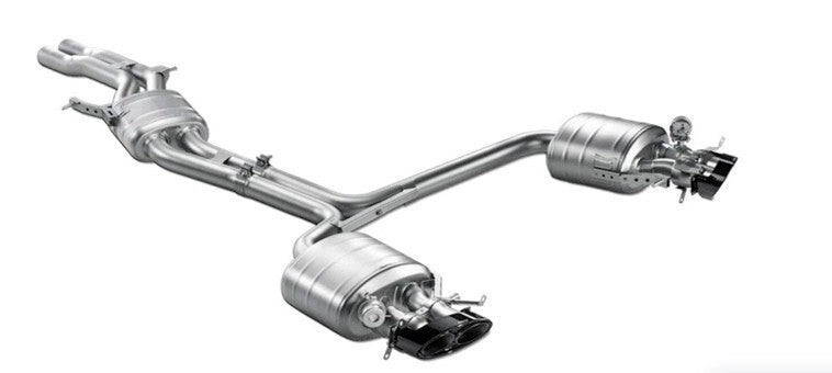 Akrapovic 14-17 Audi RS7 Sportback (C7) Replacement Muffler - Left (for S-AU/TI/4H)
