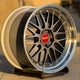 BBS RI-A 19x9 5x130 ET50 CB71.6 Gold Wheel -82mm PFS/Clip Required