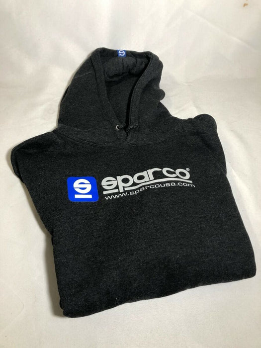 Sparco Sweatshirt Hooded WWW Grey Sml