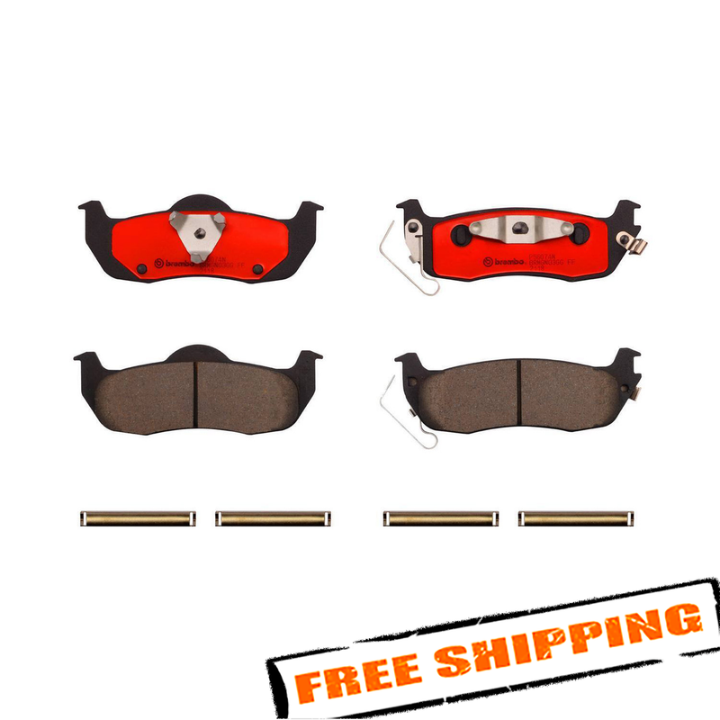 Brembo 18-22 Nissan Rogue/ Nissan Rogue Sport/ Nissan LEAF Rear NAO Brake Pad