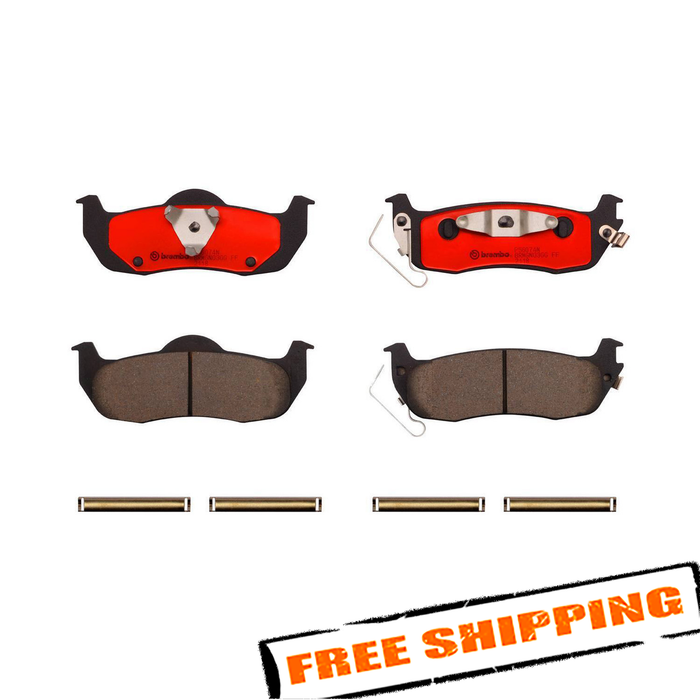 Brembo 18-22 Nissan Rogue/ Nissan Rogue Sport/ Nissan LEAF Rear NAO Brake Pad