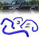 Mishimoto 95-04 Toyota Tacoma 2.4L - 2.7L (4WD Auto Only) Silicone Coolant Hose Kit - Red