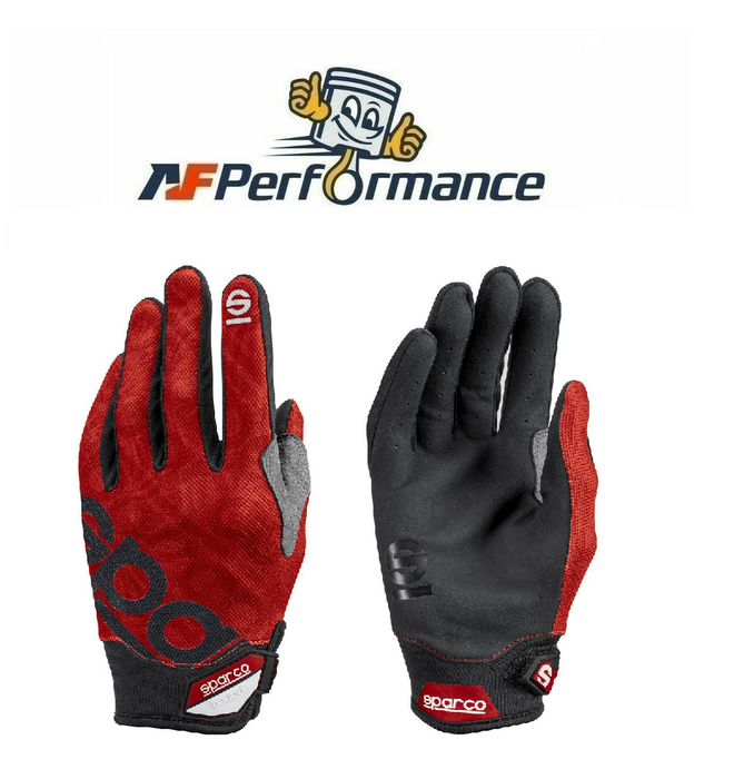 Sparco Glove Meca 3 Med Red