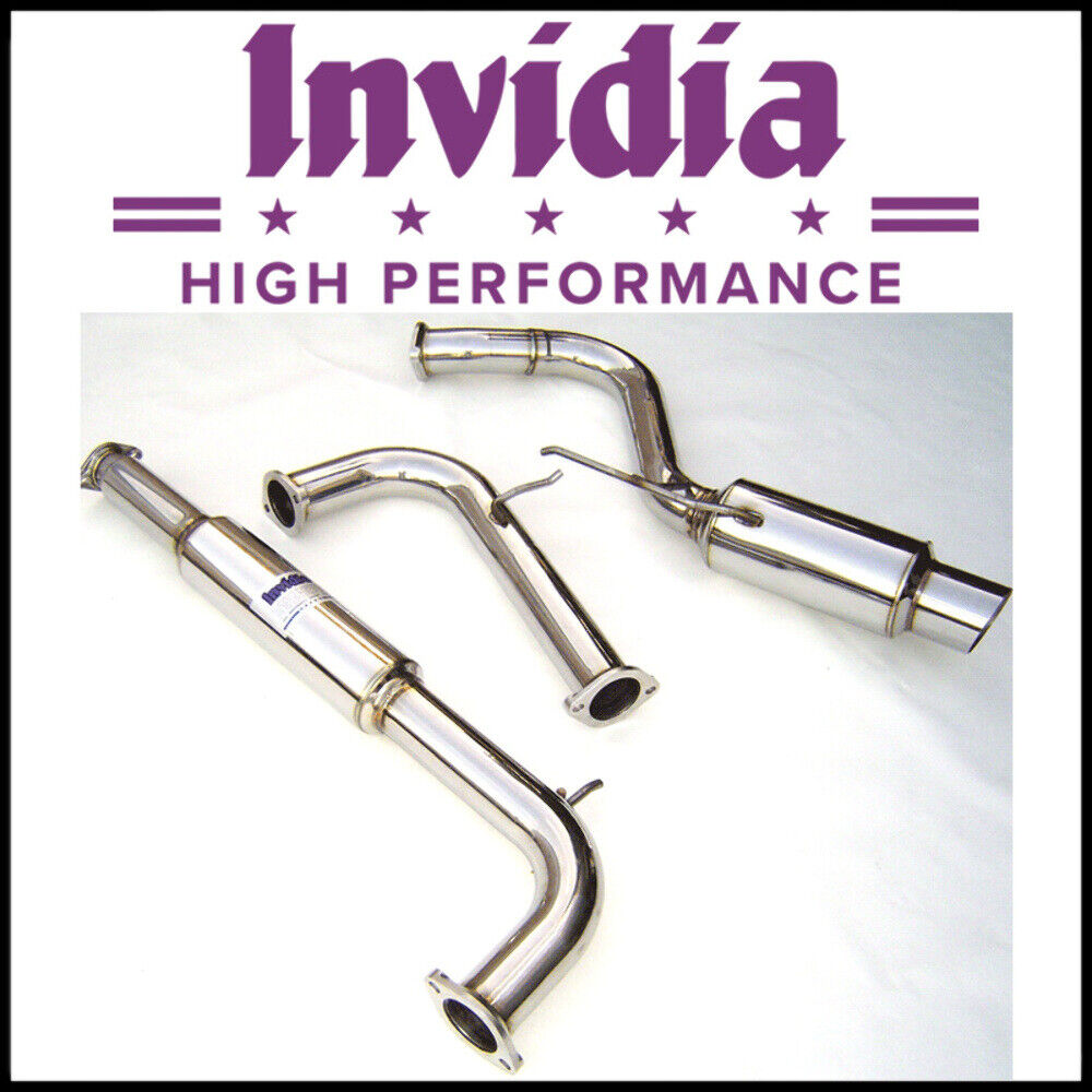 Invidia 00+ Mitsubishi Eclpse S N1 Stainless Steel Catback Exhaust