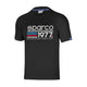 Sparco Sweatshirt Hooded 77 Black XLRG