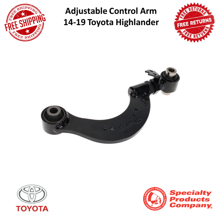 SPC Performance 2020+ Toyota Highlander Rear Adjustable Camber Arms