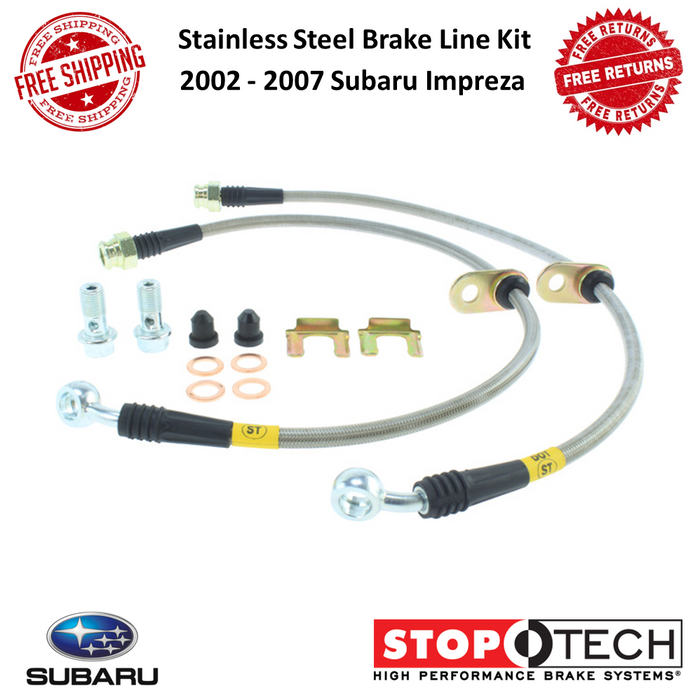 Centric 02-07 WRX Front Rotor