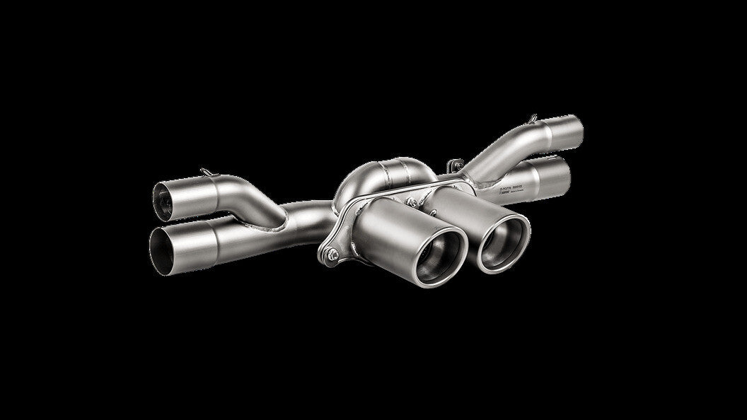 Akrapovic 2018 Porsche 911 GT3 RS (991.2) Slip-On Race Line (Titanium) w/Titanium Tips