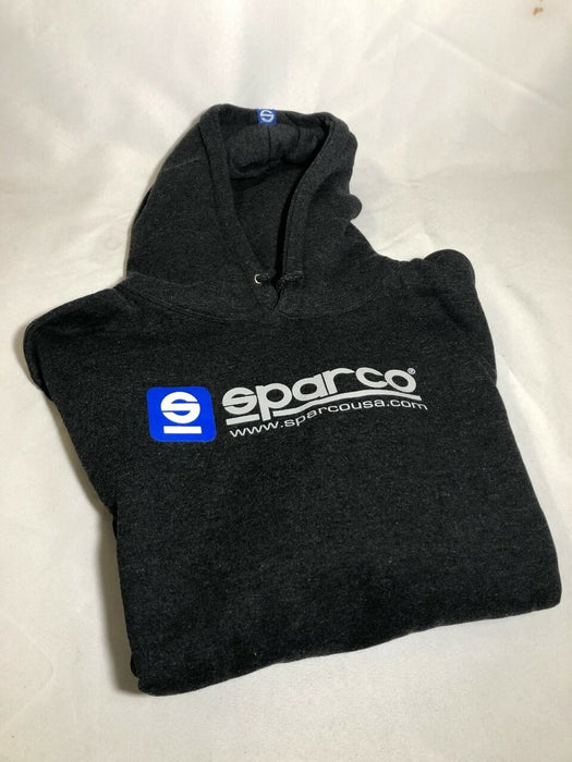 Sparco Sweatshirt Hooded WWW Blk Lrg