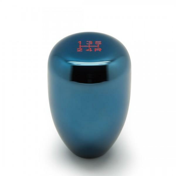 BLOX Racing Limited Series 5-Speed Billet Shift Knob - Electric Blue 10x1.25mm