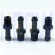 Turbosmart 8mm / 5/16in Hose End to 1/8 NPT Male Straight - Black