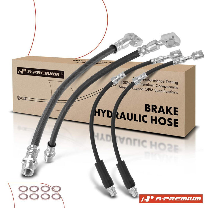Centric 03-10 Saab 9-3 / 2010 Saab 9-3X Brake Hose - Front