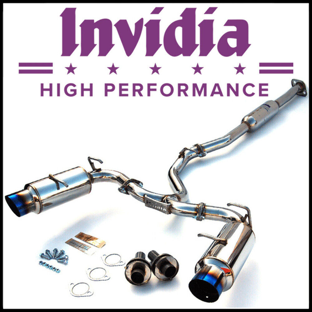 Invidia 12 Scion FRS/BRZ 60mm N1 Ti-Tip Cat- Back Exhaust