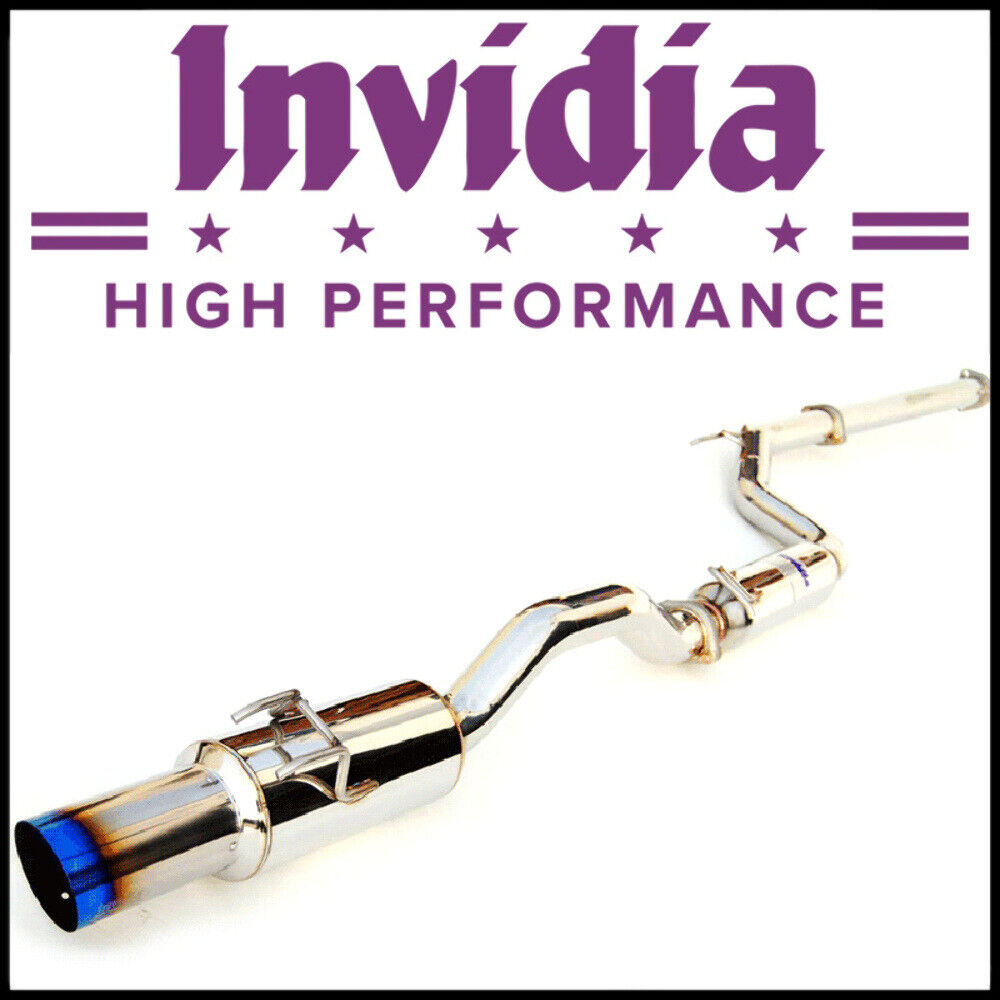 Invidia 12+ Honda Civic Si Sedan N1 Titanium Tip 76mm Cat-Back Exhaust