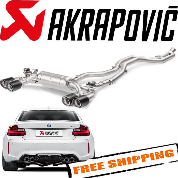 Akrapovic 16-17 BMW M2 (F87) Replacement Muffler (For P/N ME-BM/T/8H)