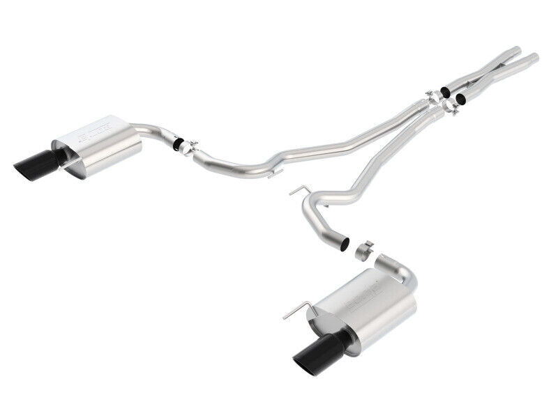 Borla 2022+ Subaru BRZ / 2022+ Toyota GR86 ATAK Cat Back Exhaust - 4.5in Stainless Tips