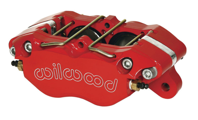 Wilwood Caliper - Narrow Dynapro 4.75in Mount 1.12/1.12in Pistons .81in Disc - Red