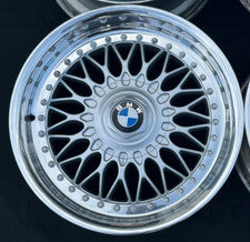 BBS RI-A 19x12 5x130 ET45 CB71.6 Diamond Silver Wheel -82mm PFS/Clip Required