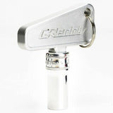 GReddy 3/8in Drive Master Switch Keychain - Silver