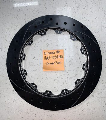 Wilwood 6x5.5 SRP Drilled Performance Rear Rotor & Hat L/H - Black