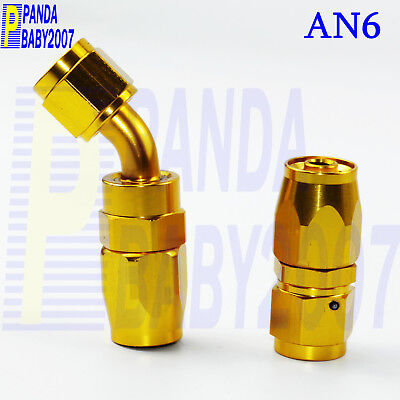 GReddy AN12 45 DEGREE HOSE END SWIVEL BLACK/GOLD ANODIZED