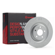 Brembo 07-17 Audi A5 Front TY3 Sport Disc Rotor -320X30