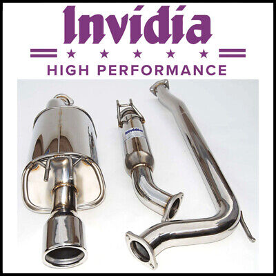 Invidia 06+ Civic Si 4dr Q300 Stainless Steel Cat-back Exhaust