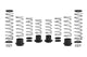 Eibach 20-21 Polaris RZRXP Turbo S/ Stage 2 PRO-UTV Spring Kit