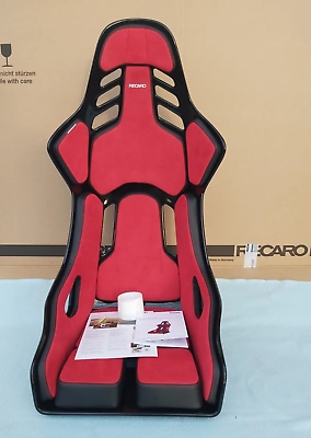 Recaro Podium Pad Kit Large / Right Seat - Alcantara Blk / Leather Red